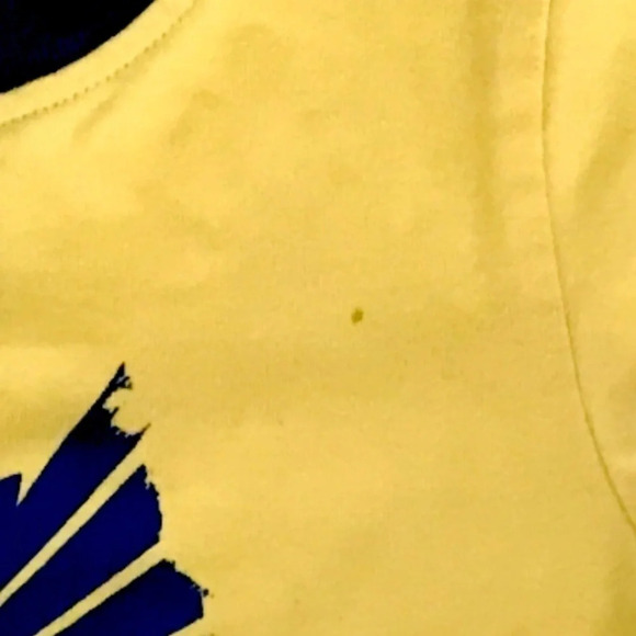 4/$20🥳 Yellow  Calvin Klein Jeans Shirt - Picture 3 of 4